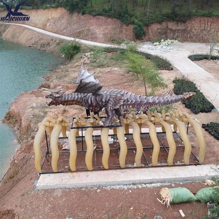 Animatronic Western Dragon Model