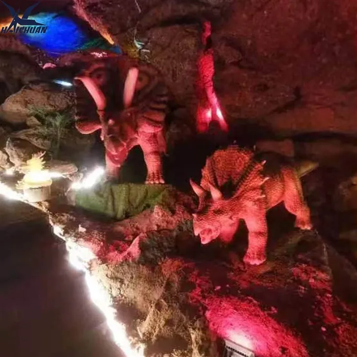 Dinosaurs in The Cave